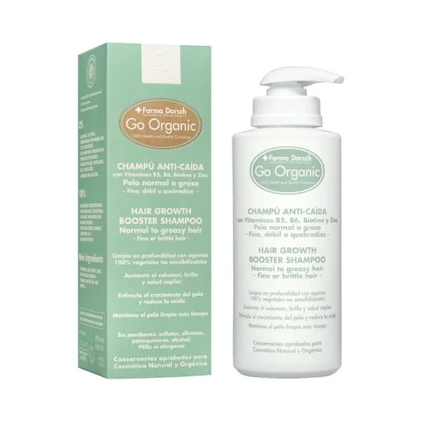 FARMA DORSCH Champú anti caída para pelo normal, fino, débil o graso FARMA DORSCH Go organic 500 ml. - 0.5 l - Imagen del producto en Findit