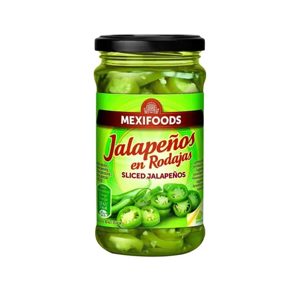 MEXIFOODS Jalapeños en rodajas MEXIFOODS 225 g. - 0.23 kg - Imagen del producto en Findit