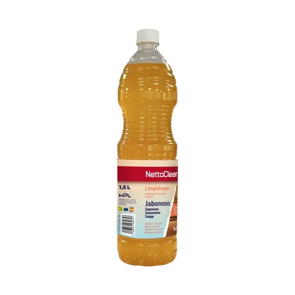 NETTOCLEAN Limpiador jabonoso especial para madera y parquet 1.5 l. - 1.5 l - Imagen del producto en Findit