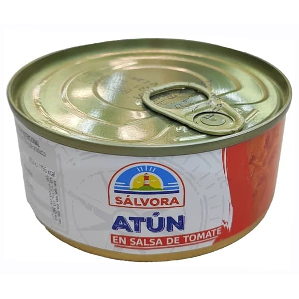 SALVORA Atún en tomate 104 gr. - 0.16 kg - Imagen del producto en Findit