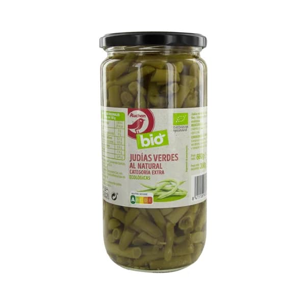 ALCAMPO ECOLÓGICO Judías verdes extra al natural ALCAMPO ECOLÓGICO tarro de 355 g. - 0.36 kg - Imagen del producto en Findit