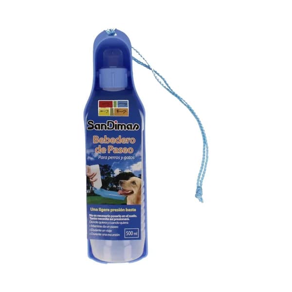 SANDIMAS Bebedero de paseo para mascotas SANDIMAS 500 ml. 1 ud. - 0.5 l - Imagen del producto en Findit