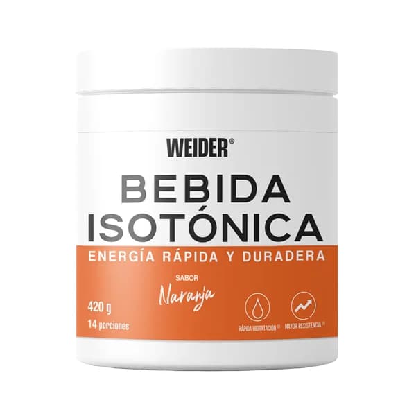 WEIDER Bebida isotònica naranja WEIDER 420 g. - 0.42 kg - Imagen del producto en Findit