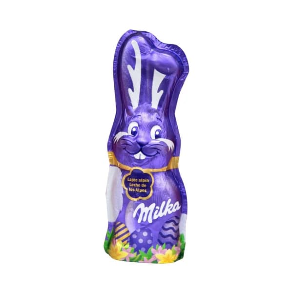 MILKA Conejo de pascua de chocolate 45 g. - 1 ud - Imagen del producto en Findit