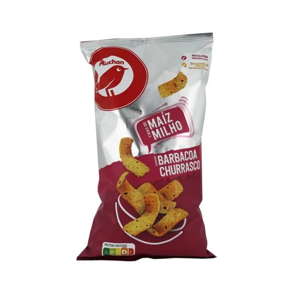 PRODUCTO ALCAMPO Snack de tiras de maíz con sabor a barbacoa PRODUCTO ALCAMPO 150 g. - 0.15 kg - Imagen del producto en Findit