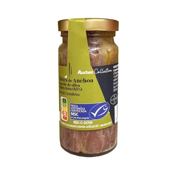 ALCAMPO GOURMET Anchoa Cantábrico ALCAMPO GOURMET tarro 55 gr. - 0.06 kg - Imagen del producto en Findit