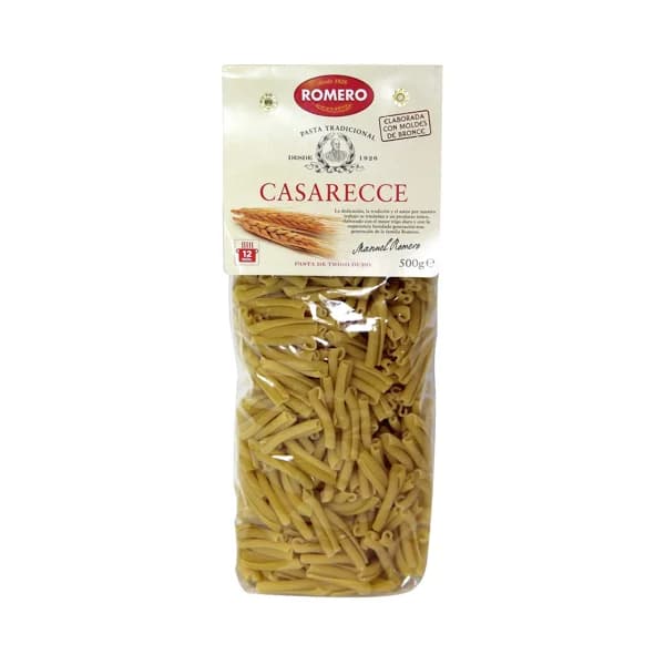 ROMERO Pasta Casarecce ROMERO 500 g. - 0.5 kg - Imagen del producto en Findit