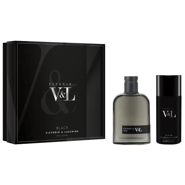VITORIO & LUCCHINO Esencia black Estuche regalo para hombre. - 1 ud - Imagen del producto en Findit