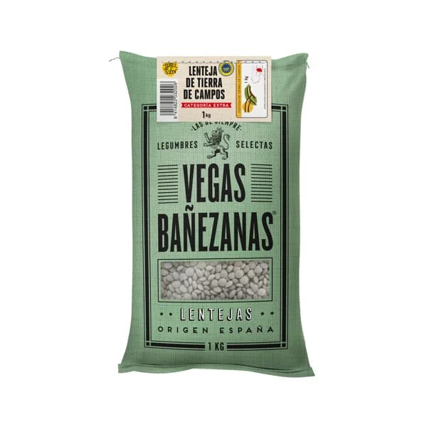 VEGAS BAÑEZANAS Lentejas Pardina 1kg. - 1 kg - Imagen del producto en Findit