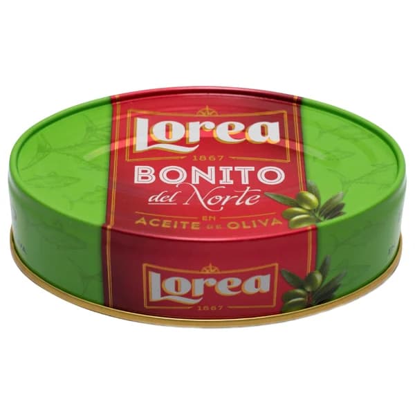 LOREA Bonito del Norte en aceite de oliva 72 g. - 0.07 kg - Imagen del producto en Findit