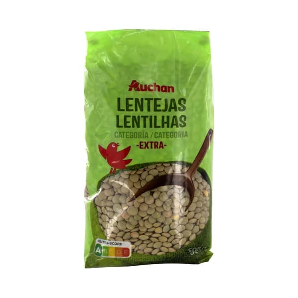 PRODUCTO ALCAMPO Lentejas extra paquete 500 g. - 0.5 kg - Imagen del producto en Findit