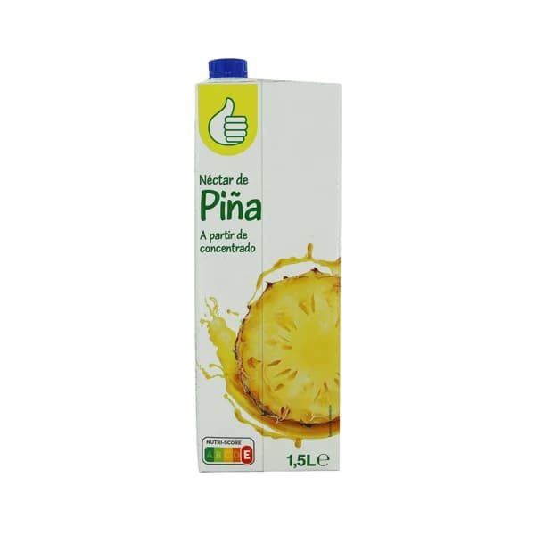 PRODUCTO ECONÓMICO ALCAMPO Néctar de piña PRODUCTO ECONÓMICO ALCAMPO brick de 1,5 L. - 1.5 l - Imagen del producto en Findit