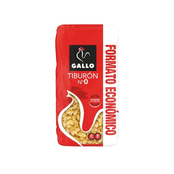 GALLO Pasta tiburón nº 0 GALLO paquete de 900 g. - 0.9 kg - Imagen del producto en Findit