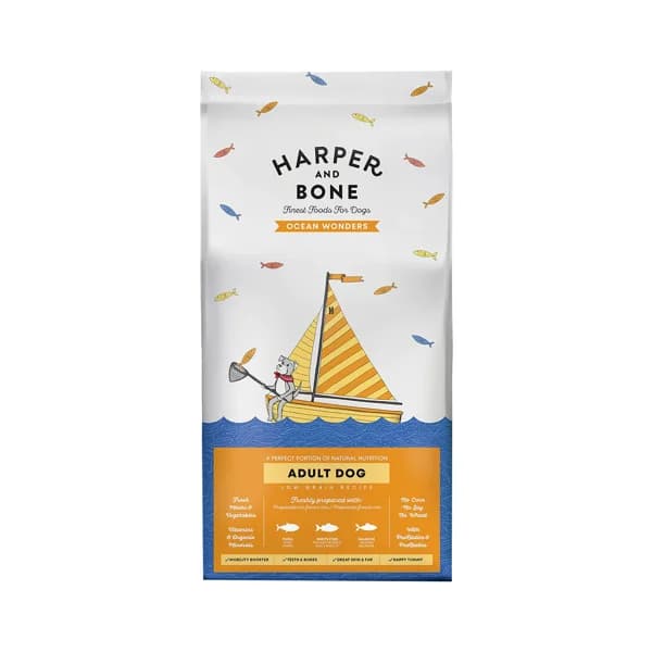 VITAKRAFT Pienso para perros medianos o grandes Recetas Mar HARPER&BONE 3 kg. - 3 kg - Imagen del producto en Findit