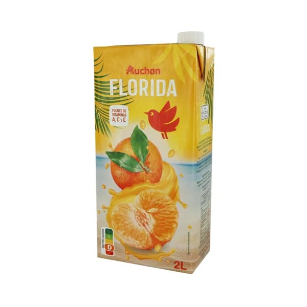 PRODUCTO ALCAMPO Bebida refrescante de zumo de naranja y mandarina Florida PRODUCTO ALCAMPO 2 l. - 2 l - Imagen del producto en Findit