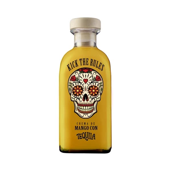KICK THE RULES Crema de mango con tequila KICK THE RULES botella 70 cl. - 0.7 l - Imagen del producto en Findit