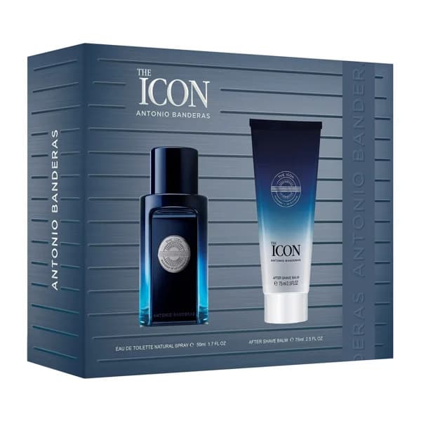 ANTONIO BANDERAS Estuche regalo para hombre con colonia y after shave ANTONIO BANDERAS The icon. - 1 ud - Imagen del producto en Findit