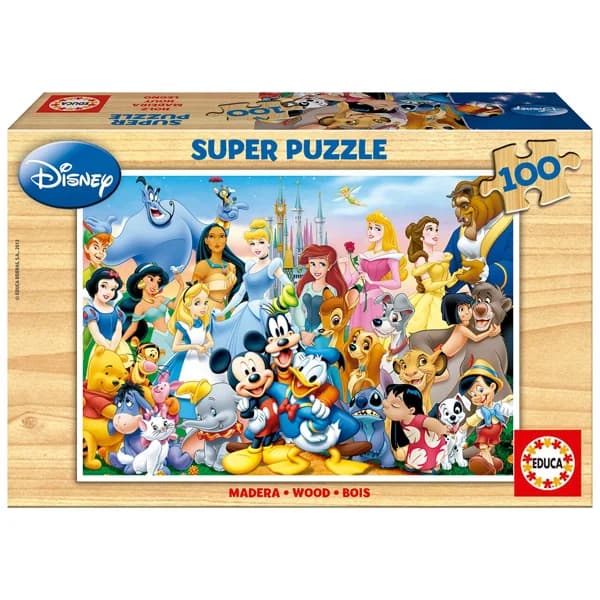 BORRAS Super Puzzles Madera Surtido +6 años - 1 ud - Imagen del producto en Findit
