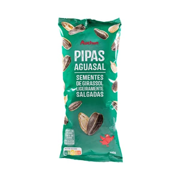 PRODUCTO ALCAMPO Pipas de girasol ligeramente saladas PRODUCTO ALCAMPO 200 g. - 0.2 kg - Imagen del producto en Findit