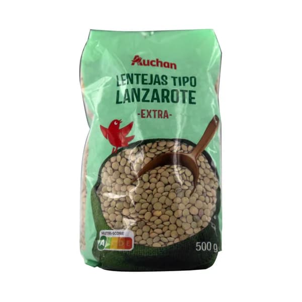 PRODUCTO ALCAMPO Lenteja extra tipo Lanzarote paquete 500 g. - 0.5 kg - Imagen del producto en Findit
