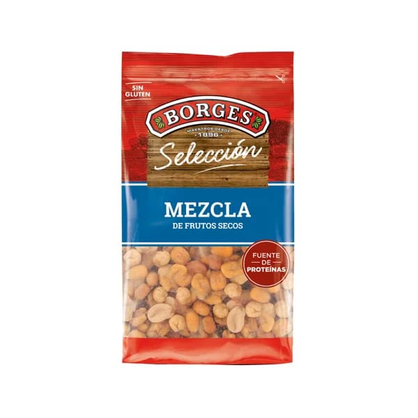 BORGES Cocktail de frutos secos BORGES SELECCIÓN 350 g. - 0.35 kg - Imagen del producto en Findit