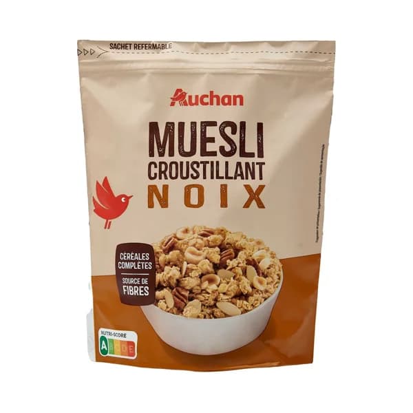 PRODUCTO ALCAMPO Muesli con nueces crujientes 450 g. - 0.45 kg - Imagen del producto en Findit