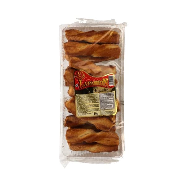 LAPASION Lazos de hojaldre 180 gr, - 0.18 kg - Imagen del producto en Findit