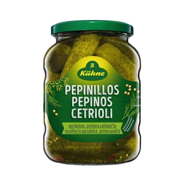 KÜHNE Pepinillos KÜHNE frasco de 360 g. - 0.36 kg - Imagen del producto en Findit