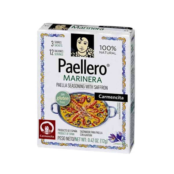 CARMENCITA Sazonador para paella a la marinera CARMENCITA caja de 12 g. - 1 ud - Imagen del producto en Findit