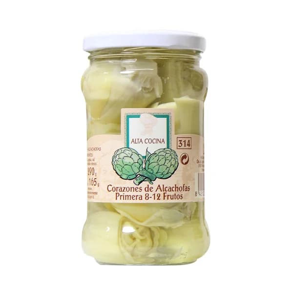 ALTA COCINA Corazones de alcachofas frasco de 210 g. - 0.17 kg - Imagen del producto en Findit