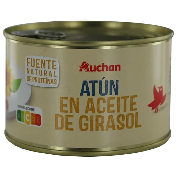 PRODUCTO ALCAMPO Atún en aceite vegetal 260 g. - 0.26 kg - Imagen del producto en Findit