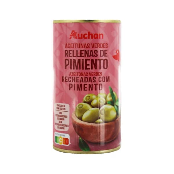 PRODUCTO ALCAMPO Aceitunas rellenas de pimiento PRODUCTO ALCAMPO lata de 150 g. - 0.15 kg - Imagen del producto en Findit