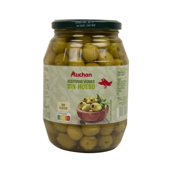 PRODUCTO ALCAMPO Aceitunas verdes sin hueso PRODUCTO ALCAMPO 450 g. - 0.45 kg - Imagen del producto en Findit