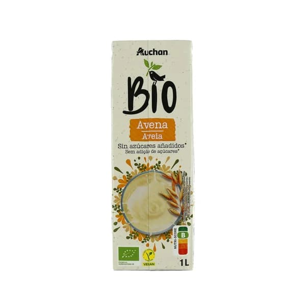 ALCAMPO ECOLÓGICO Bebida vegetal de avena ecológica, sin azúcares añadidos 1 l. - 1 l - Imagen del producto en Findit