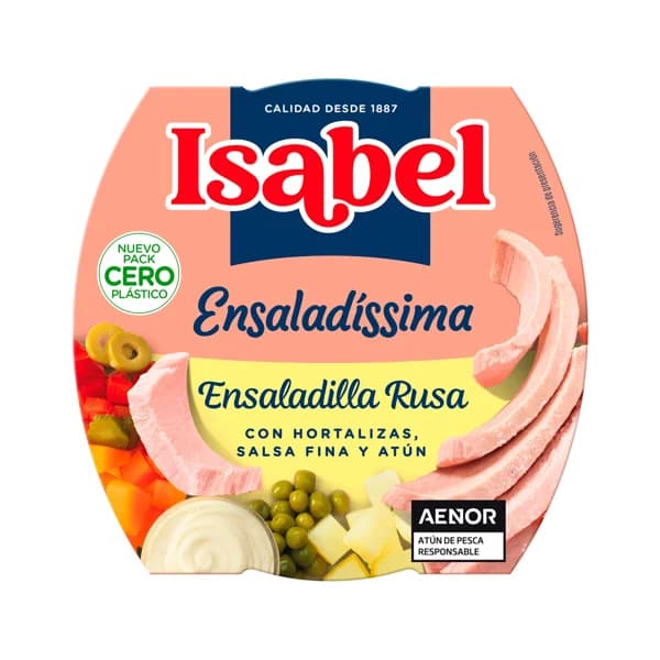 ISABE Ensaladíssima Ensaladilla Rusa 220 g. - 0.22 kg - Imagen del producto en Findit