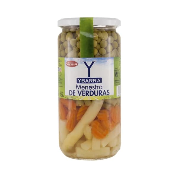 YBARRA Menestra de verduras al natural 400 g. - 0.4 kg - Imagen del producto en Findit