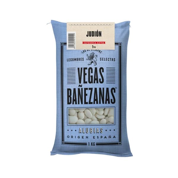 VEGAS BAÑEZANAS Categoría extra Alubia blanca en saco de 1 kg - 1 kg - Imagen del producto en Findit