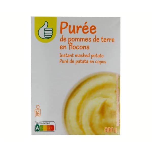 PRODUCTO ECONÓMICO ALCAMPO Puré de patatas 375 g. - 0.5 kg - Imagen del producto en Findit