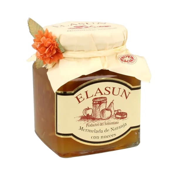 ELASUN Mermelada de naranja con nueces ELASUN 350 g. - 0.35 kg - Imagen del producto en Findit