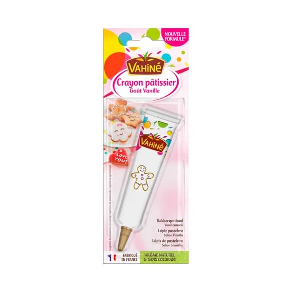 VAHINÉ Lápiz pastelero blanco con sabor a vainilla VAHINE DECO 25 g. - 1 ud - Imagen del producto en Findit
