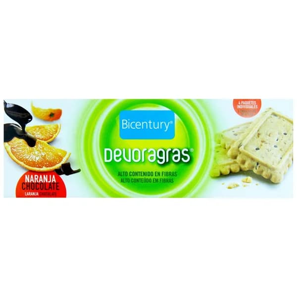BICENTURY Galletas de Naranja y Chocolate BICENTURY 169 g. - 0.16 kg - Imagen del producto en Findit