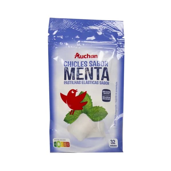 PRODUCTO ALCAMPO Chicles de menta sin azúcares añadidos, con edulcorantes PRODUCTO ALCAMPO paquete de 32 uds.45 g. - 0.05 kg - Imagen del producto en Findit