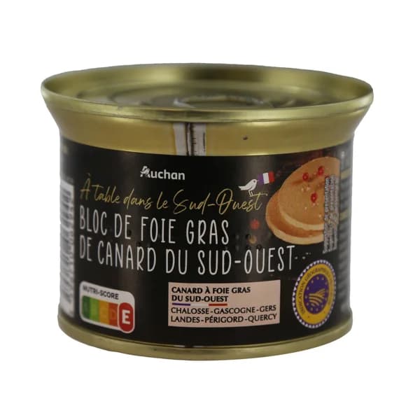 Bloc de foie gras de pato PRODUCTO ALCAMPO 150 g. - 0.15 kg - Imagen del producto en Findit
