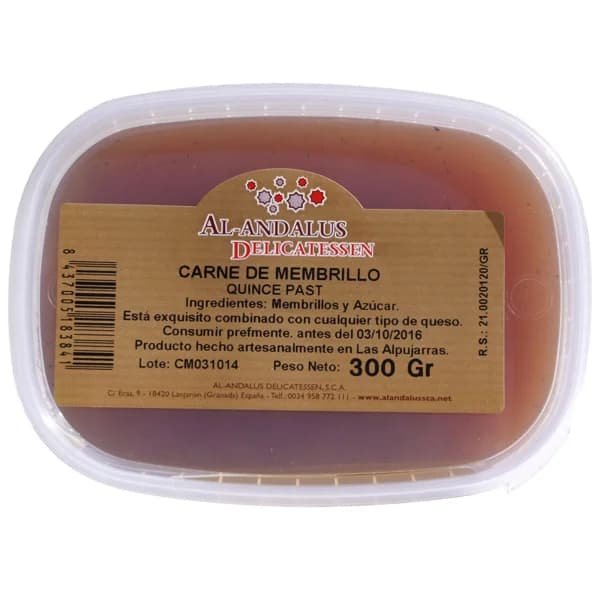 AL ANDALUS Carne de membrillo AL ANDALUS 300 g. - 0.3 kg - Imagen del producto en Findit