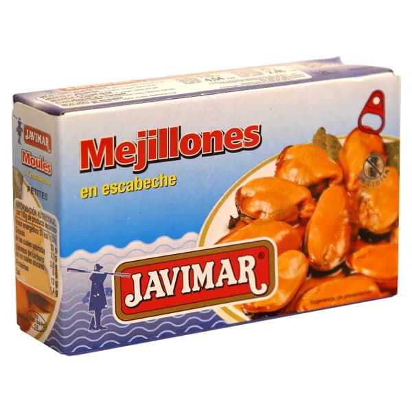 JAVIMAR Mejillones en escabeche 71 g. - 0.07 kg - Imagen del producto en Findit