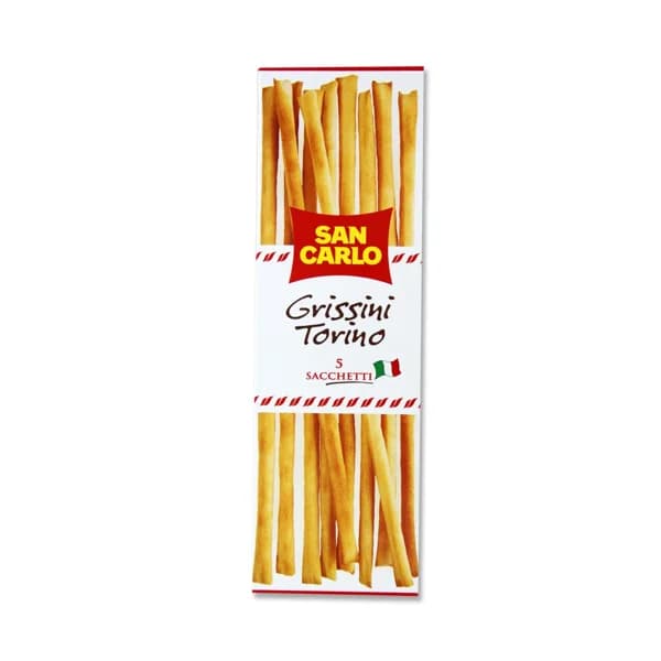 SAN CARLO Grissini Torino Palitos de pan 125 g. - 0.13 kg - Imagen del producto en Findit