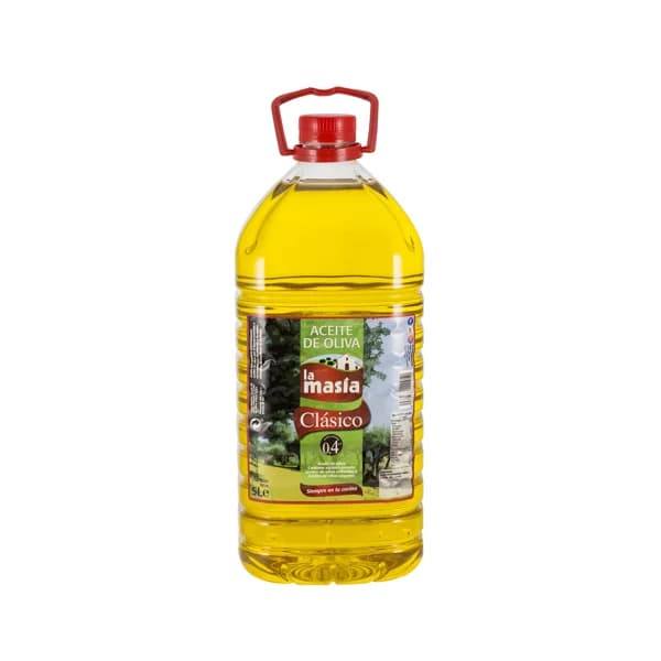 LA MASÍA Aceite de oliva suave garrafa 5 l. - 5 l - Imagen del producto en Findit