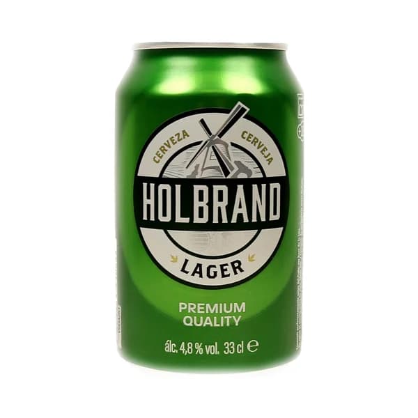 HOLBRAND Cerveza clásica lata 33 cl. - 0.33 l - Imagen del producto en Findit