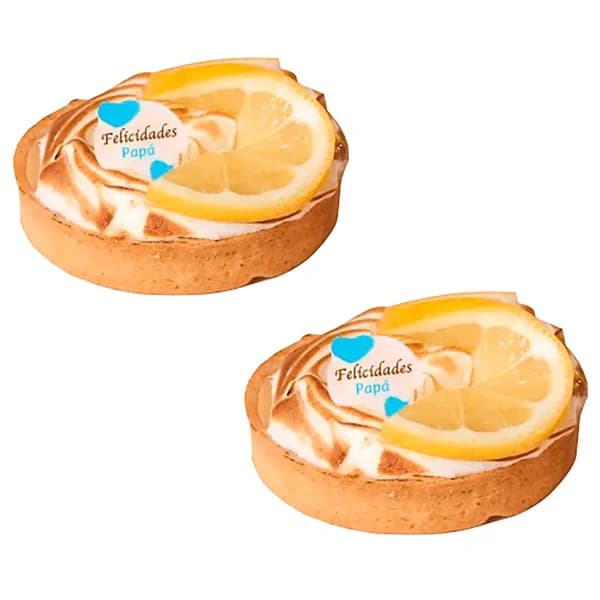 Tartaletas limón merengado cremoso 2 uds 190 gr. - 0.19 kg - Imagen del producto en Findit