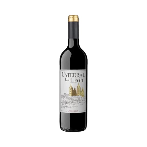 CATEDRAL DE LEON  Vino tinto de mesa sin denominación de origen botella de 75 cl. - 1 ud - Imagen del producto en Findit